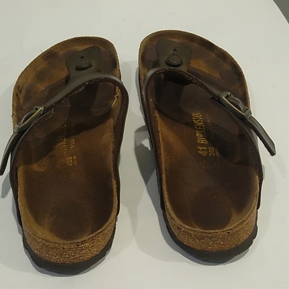 Gizeh Birkenstock Women's size 10  41 Leather Sandals - Picture 4 of 10